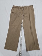 Land's End Women's Pants Fit 2 18w Tan/beige