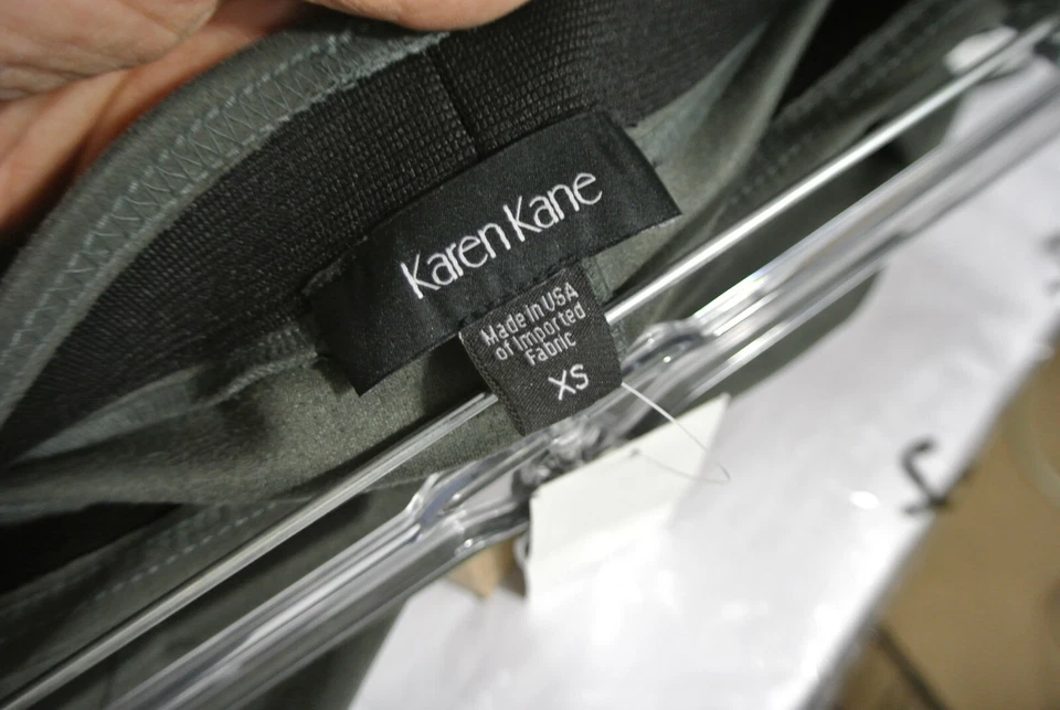 Pantalón Karen Kane Lifestyle Imitación Gamuza XS Verde Oliva Elastizado Ajustado Legging Nuevo con Etiquetas Foto 4 de 4