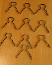 Linian Fire Clip  1LCB9112   9-11mm  Black Clip,Bag of 10