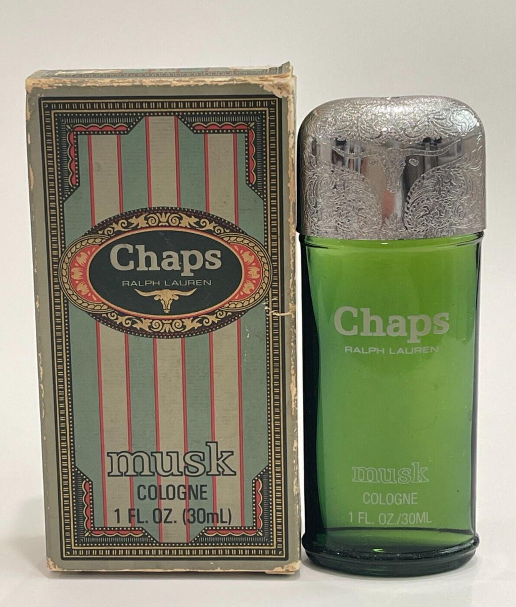 Vintage Ralph Lauren Chaps Musk Cologne fl oz 30 ml Splash New
