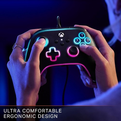 PowerA Wired Controller - Black for Xbox Series X|S with Lumectra - Picture 4 of 7