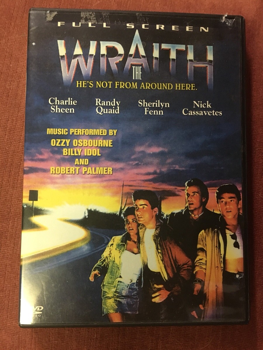 DVD The Wraith OOP Out Of Print Charlie Sheen Randy Quaid Sherilyn