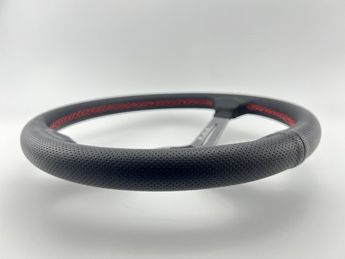 350mm Carbon Dipped Spoke Black Perforated Steering wheel NDD - Picture 10 of 11