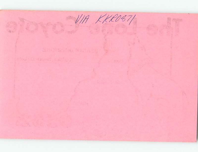Pre1980 RADIO CARD CB HAM OR QSL Kadoka Near Wall & Murdo SD 10/19