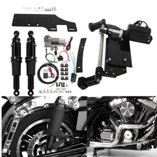 Rear Air Ride Suspension & Electric Center Stand For Harley Street Glide 09-16