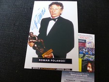 ROMAN POLANSKI signed autograph 12x17 cm photo in person JSA COA
