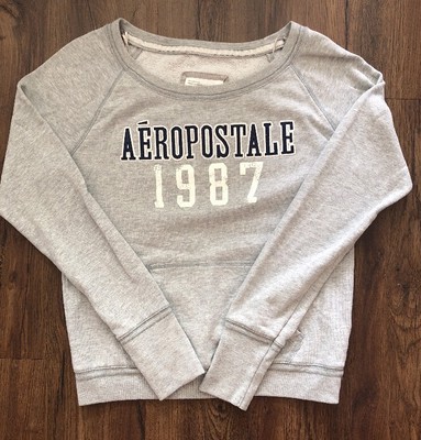 Aeropostale Womens Mornings Can Wait Sweatshirt