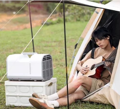 4095BTU 110V Electric Portable AC Air Conditioner Camping Tent A/C for Outdoor - Bild 8 von 24