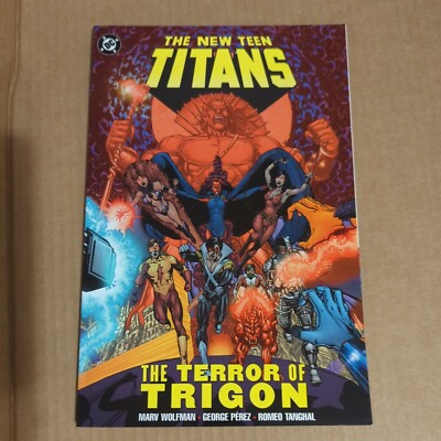 DC Comics The New Teen Titans The Terror of Trigon TPB new/unread