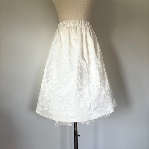 Jessica McClintock Skirt Blazer Set Ivory Victorian Wedding Bridal Girl 14 Sz XS - Picture 13 of 18