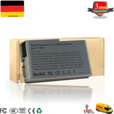 5200mAh Akku Batterie für Dell Latitude D610 D600 D510 D520 D500 D505 D530 C1295