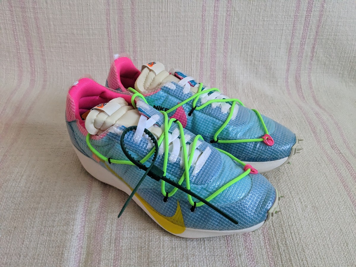 Nike x Off Whte WS Vapor Street Blue Yellow White CD8178 400