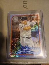 2024 Topps Series 2 JASSON DOMINGUEZ Yankees Rookie Silver Pack Chrome 2T89C-69
