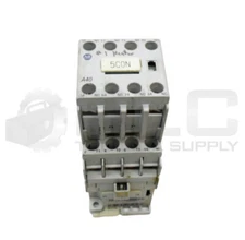 ALLEN BRADLEY 100-C23E*10 /C CONTACTOR 32A 600VAC W/ 100-F /A CONTACT BLOCK