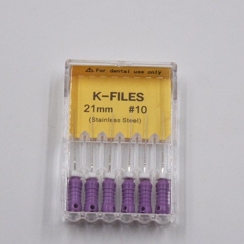 1 Pack Stainless Steel Dental K-Files 25mm Files Endodontic Instruments Hand Use - Picture 27 of 86
