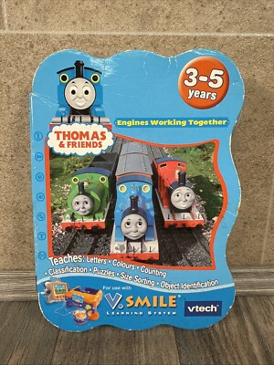 VTech VSmile Thomas & seine Freunde Motoren arbeiten zusammen Lernspiel brandneu