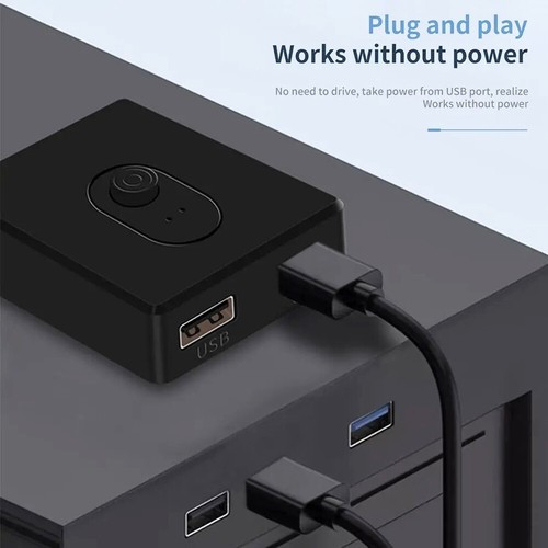 USB3.0/2.0 Switcher Bi-Directional USB Switch 2 in1 Out / 1 in 2Out USB Switcher - Picture 12 of 26