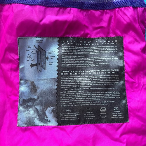 Vintage Nike ACG Jacket Huascaran Peru Mens XL Windbreaker Gore-Tex NO HOOD Pink - Picture 7 of 15