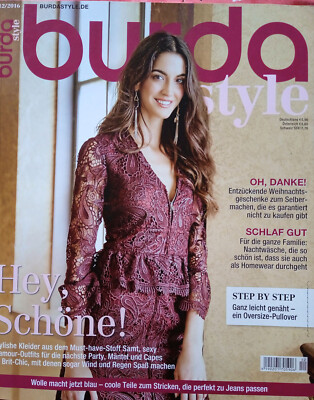 burda style   Hey, Schöne!   Glamour-Outfits aus Samt