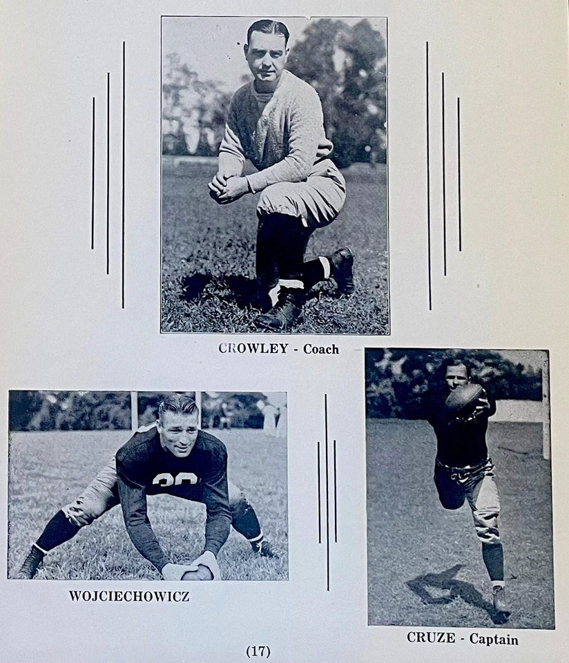 1937 Fordham Football Seven Blocks of Granite. Rams ranked #3 AP Poll. - Image 2 of 4