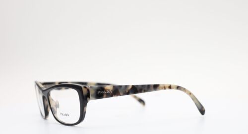 Prada VPR 18O ROK-1O1 Rectangle Black Havana Womens Eyeglasses 52mm - Picture 3 of 7