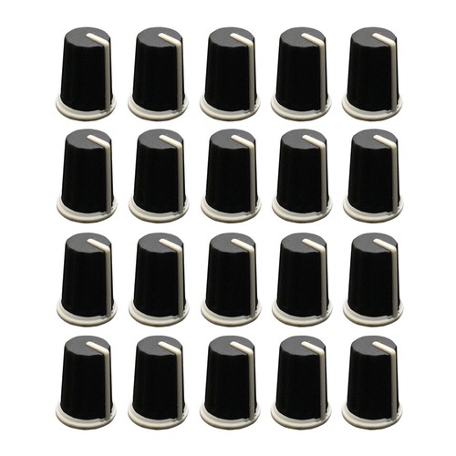 20 STÜCKE Schwarz EQ Drehknopf DAA1176 DAA1305 SCHWARZ Für Pioneer DJM800 900 20 - Picture 1 of 6