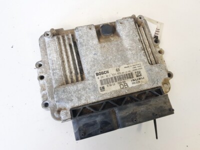 Opel Astra 2006 ECU Engine Computer (Engine Control Unit) 55560810 #996854-39