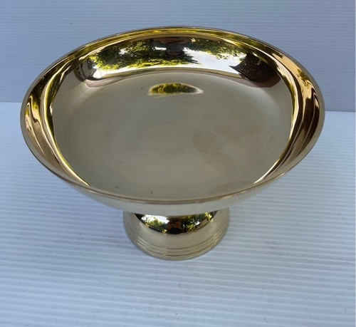 Vintage Style Thai Brass Handmade Bowl & Supporting Stand with Ladle Handmade - Picture 8 of 24