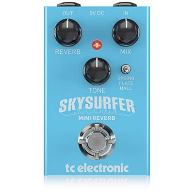 TC Electronic SKYSURFER MINI REVERB Studio-Quality Reverb with 3