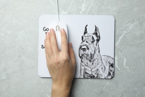 Dwergschnauzer muismat met hond Art-Dog - Afbeelding 7 van 7