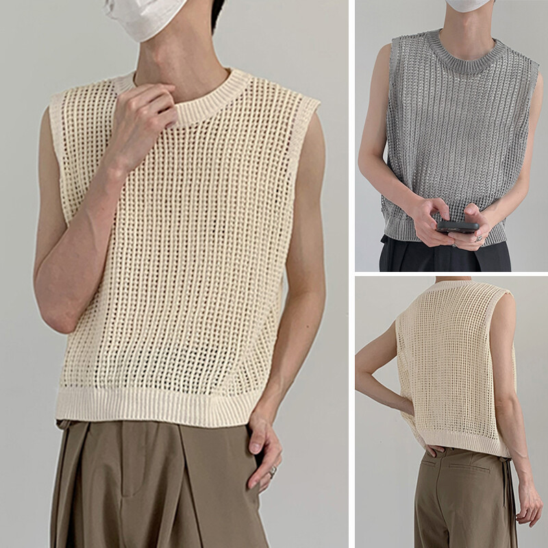 トップス CLANE COLLAR SHORT VEST CLANE COLLAR SHORT VEST BROWN | FLICKA ASHIYA