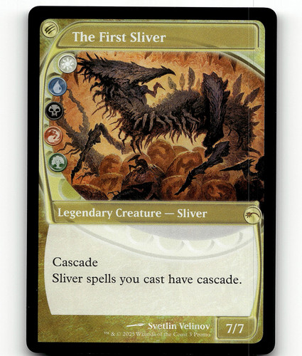 MTG The First Sliver Foil Japanese Excellent | eBay