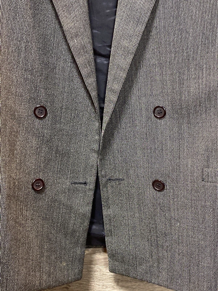 Saks Fifth Avenue Saville Mujer Rayas Blanco y Negro Vestido Falda Traje Talla 10 Foto 4 de 4