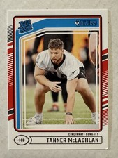 2024 Panini Donruss NFL Tanner McLachlan Rated Rookie RC #324 Bengals