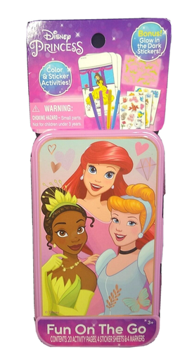Disney Princess Fun on the GO! Activity Sheets, Stickers and Markers ...