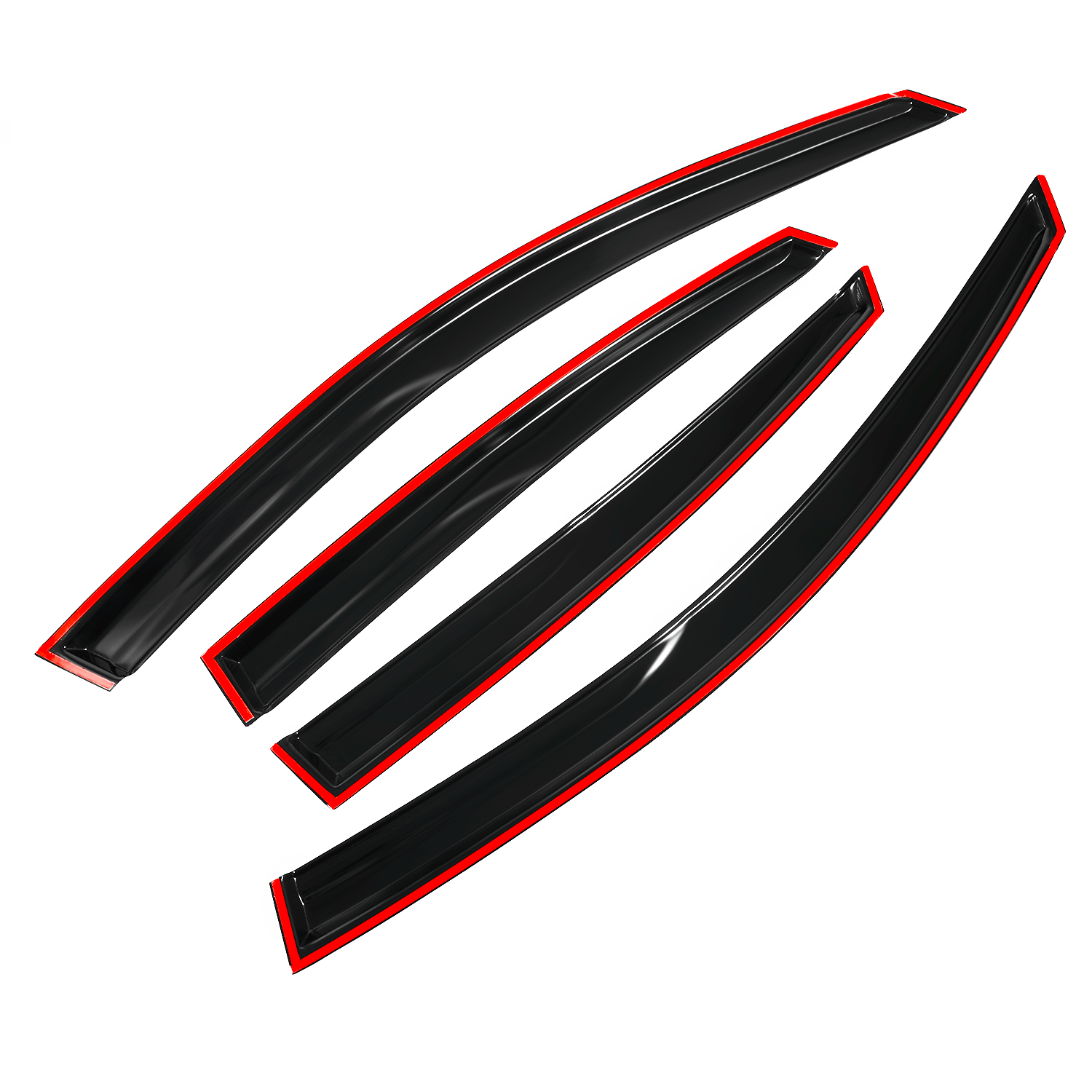 Aazon.co: Goodyear Shatterproof In-Channel Window Deflectors For Nissan Altia 2019-2025, Rain - Foto 11