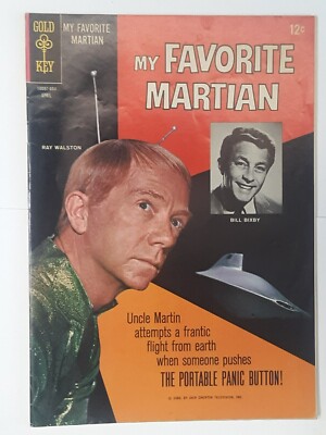 12 CENT APRIL1966, MY FAVORITE MARTIAN #7 GOLD KEY COMICS PHOTO COVER TV SERIES