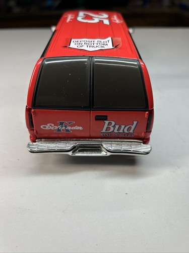 Ltd. Edition #25 Ken Schrader 1994 Official Truck Bank Chevrolet Suburban W/Case - Picture 5 of 9