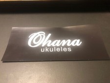Ohana Ukuleles Sticker / Decal 3.5" X 8.5"