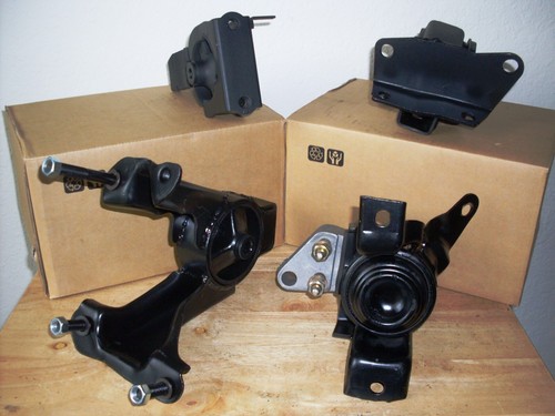 SET OF 4 ENGINE & TRANSMISSION MOUNTS FOR 2003-2008 TOYOTA COROLLA & MATRIX 1.8L - Picture 9 of 11