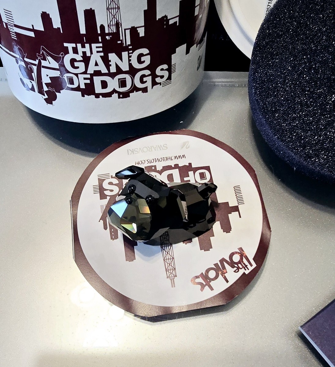 【スワロフスキー】The Gang of Dogs - Pepino Swarovski Tomasino Bulldog - Gang of Dogs Crystal - 935718