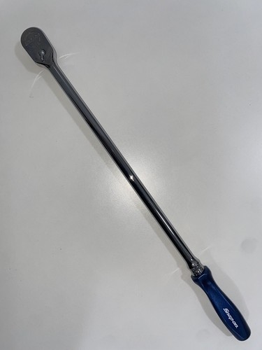 Snap On Ratchet  3/8 Drive Pearl Blue Long Hard Handle Dual 80 Brand New FHLLD80 - Picture 1 of 7