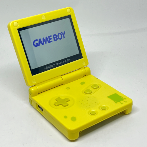 GameBoy Advance SP Konsole Spongebob IPS V3 Mod + Colorchange + Pixel Effekt + O - Picture 3 of 8
