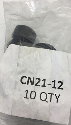 CN21-12 HARNESSFLEX LOT OF 10 Cap Nut for Reducing Bushing, Conduit Size NC25/NW