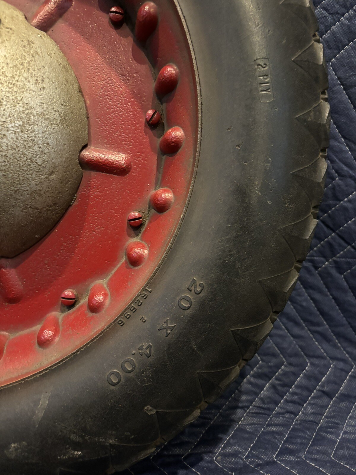 2 Rare Antique Vintage Speedway Car Wheel Cast Iron Hubcap Goodyear