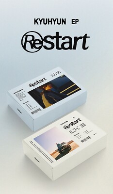 SUPER JUNIOR KYUHYUN [RESTART] Album 2 Ver SET/2CD+2 Photo Book+2