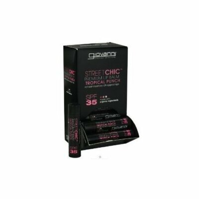Giovanni Cosmetics Street Chic SPF35 Tropical Punch Lip Balm 24 Pack  