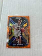 Nico Mannion 2020-21 Prizm Rookie Orange Ice Prizm Card #293