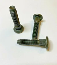 10-Pack M10-1.5 x 42 mm Knurled-Neck Carriage Bolt / Stake Bolt (5082SB)