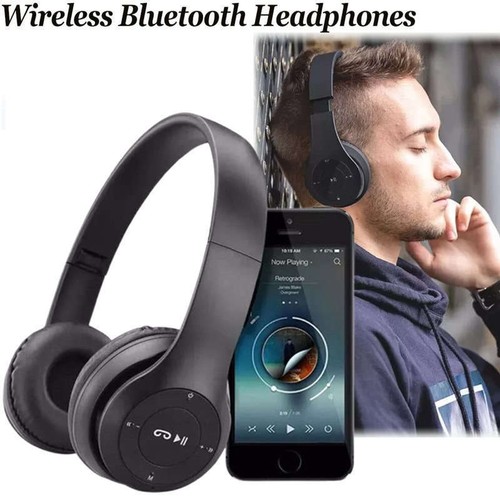 Wireless Bluetooth 5.0 Headphones Noise Cancelling Over-Ear Stereo Earphones HOT - 第 14/20 張圖片